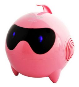 Lovely Fashion Shine Computer Speakers Double Loudspeaker PINK