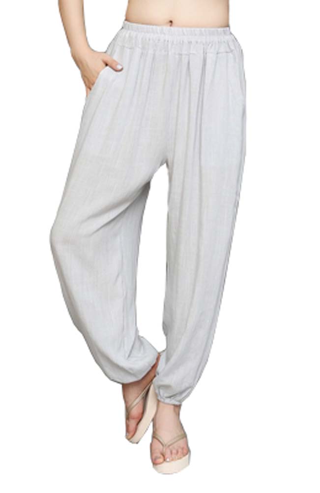 Cotton Female Bloomers Yoga Pants Practice Pants Big Crotch Pants