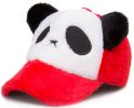 Red Thicken Hat Cap Panda Style Baseball Hat Fashion Cap