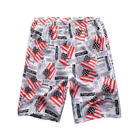 Summer Men Beach Shorts Boardshort Shorts Swim Trunks for Travel, #06