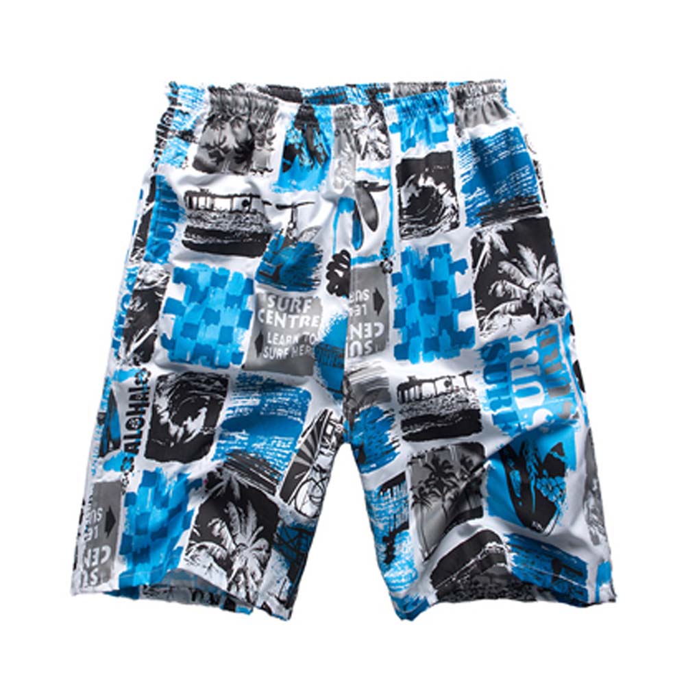 Summer Men Beach Shorts Boardshort Shorts Swim Trunks for Travel, #07