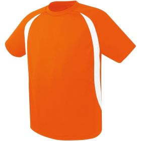Men's Athletic Shirt, Short Sleeve Liberty Sports Jersey - 322780 (Option: 2XL / WHITE/ROYAL)